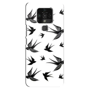 Чохол з пташками на TECNO Camon 16 (VPrint)