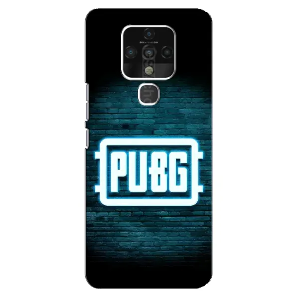 Чохол з принтом «Лого PUBG» для TECNO Camon 16