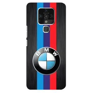 Чохол для ТЕКНО Камoн 16 - з принтом БМВ (AlphaPrint) (Лого BMW)