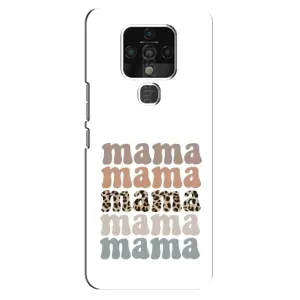 Чохли для мами на TECNO Camon 16 (Текстовий колаж мама)