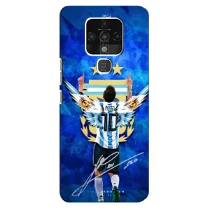 Чехлы Месси для TECNO Camon 16 (AlphaPrint) (Месси Аргентина)
