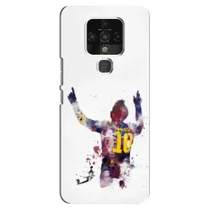 Чехлы Месси для TECNO Camon 16 (AlphaPrint) (Messi Barca)