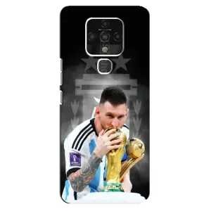 Чехлы для TECNO Camon 16 (Leo чемпион) (AlphaPrint) (Месси Чемпион)