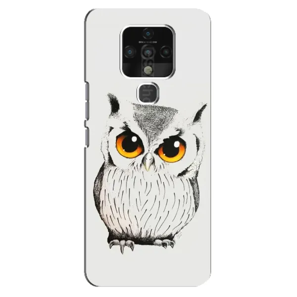 Чехол с принтом «Милая Сова» для TECNO Camon 16
