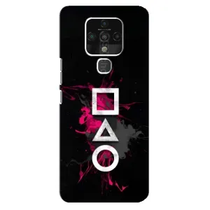 Чохол Гра в кальмара для TECNO Camon 16 (Символи Гра кальмара)