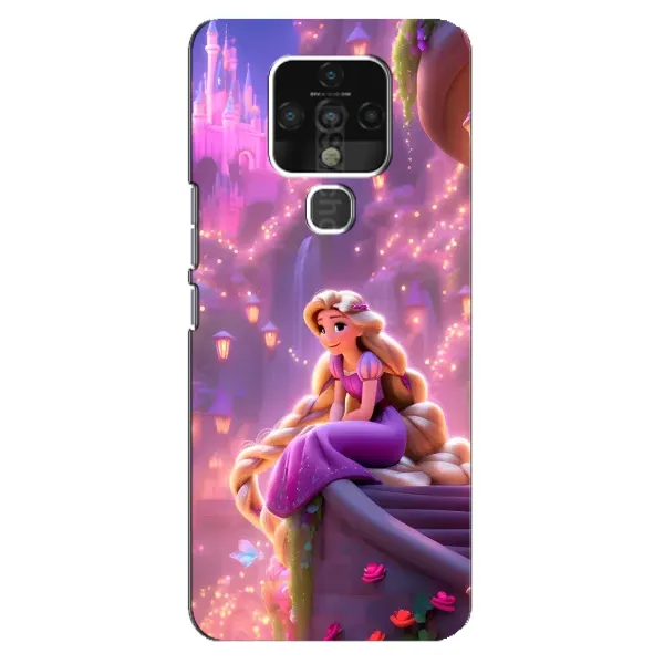 Чохол з принтом «Рапунцель у замку» для TECNO Camon 16