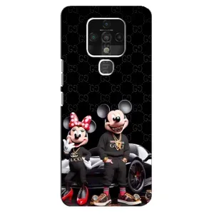 Чохол Disney Mouse TECNO Camon 16 (PREMIUMPrint) (Родина Маусів)