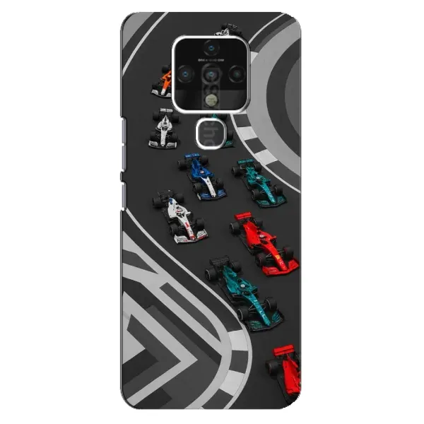 Чохол з принтом «Траса Ф1» для TECNO Camon 16