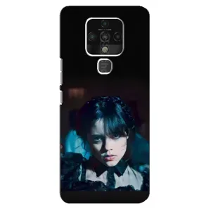 Чехлы Венсдей на TECNO Camon 16 Уэнсдей (AlphaPrint)