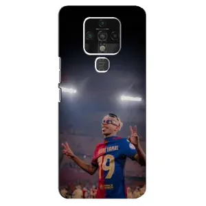 Чохол з футболістом Ламін Ямаль TECNO Camon 16 (Ямаль на стадіоні)