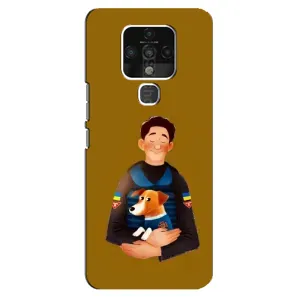 Чохли з картинкою собаки Патрон для TECNO Camon 16 (AlphaPrint) (ЗСУ Патрон)