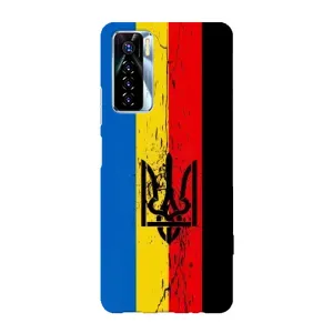 Украинские Чехлы для TECNO Camon 17 Pro с картинкой УПА (AlphaPrint)