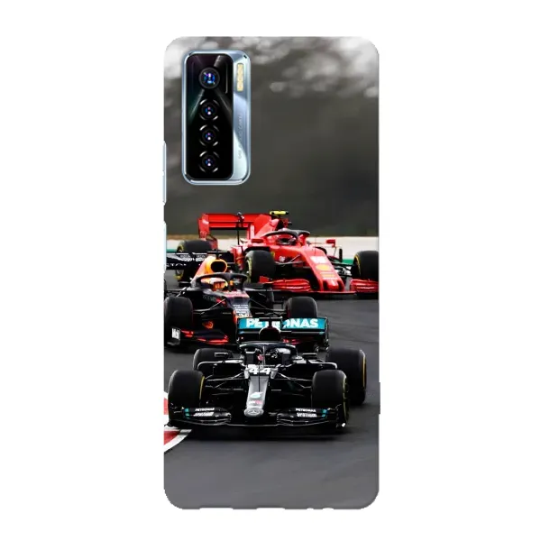 Чохол з принтом «Гонка Формула 1» для TECNO Camon 17 Pro Чохол з принтом «Гонка Формула 1» для TECNO Camon 17 Pro