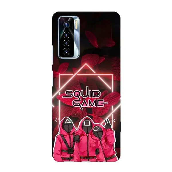 Чохол з принтом «Охоронці Гра кальмара» для TECNO Camon 17 Pro Чохол з принтом «Охоронці Гра кальмара» для TECNO Camon 17 Pro