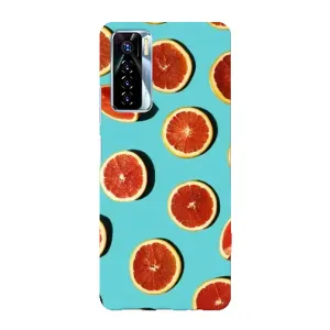Чехол с принтом «Грейпфрут» для TECNO Camon 17 Pro