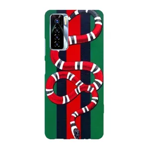Чохли GUCCI для ТЕКНО Камон 17 Про (AlphaPrint) (Gucci змія)