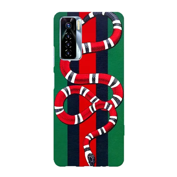 Чехол с принтом «Gucci змия» для TECNO Camon 17 Pro Чехол с принтом «Gucci змия» для TECNO Camon 17 Pro