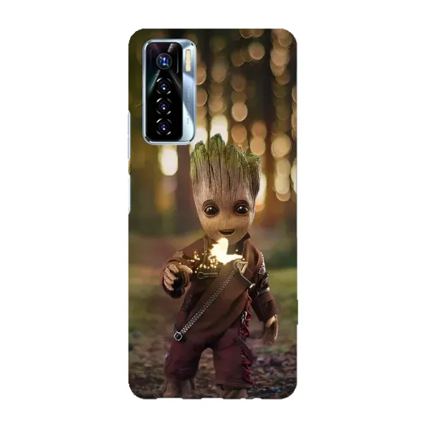Чехол с принтом «I am Groot» для TECNO Camon 17 Pro