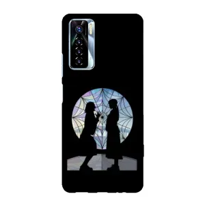 Чохли Венсдей на TECNO Camon 17 Pro Уенсдей (AlphaPrint) (кімната Венздей)
