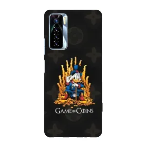Чехлы для TECNO Camon 17 Pro - Скрудж МакДак Louis Vuitton (PREMIUMPrint) (Король денег)