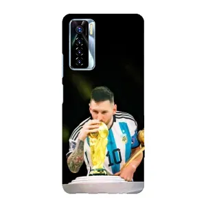 Чохли для TECNO Camon 17 Pro (Leo чемпіон) (AlphaPrint) (Кубок Мессі)
