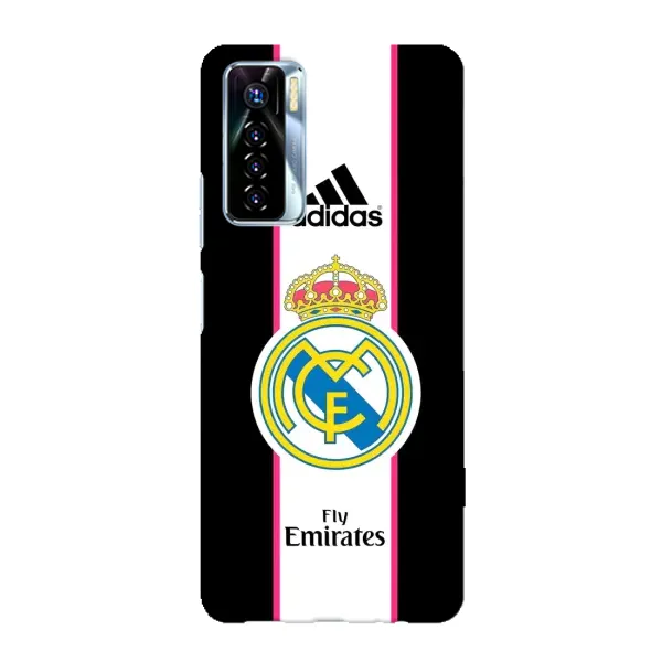 Чохол з принтом «лого Real Madrid» для TECNO Camon 17 Pro