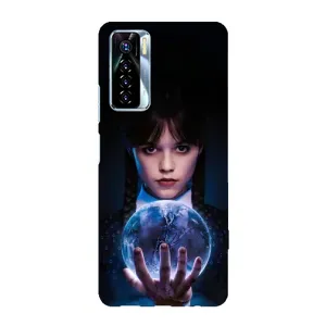 Чохол з дизайном Венздей 2 на TECNO Camon 17 Pro (Магічна сфера Венздей)