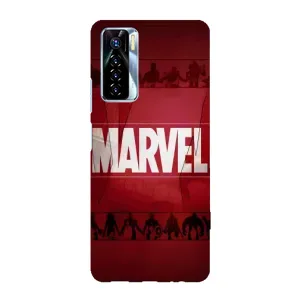 Чехол с принтом «MARVEL» для TECNO Camon 17 Pro