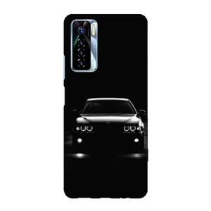 Чехол для Техно Камон 17 Про - с принтом БМВ (AlphaPrint) (Машина BMW)