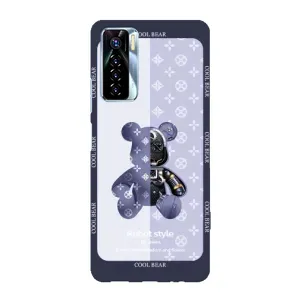 Круті Чохли Луі Віттон для TECNO Camon 17 Pro (AlphaPrint) (Медведик LV)