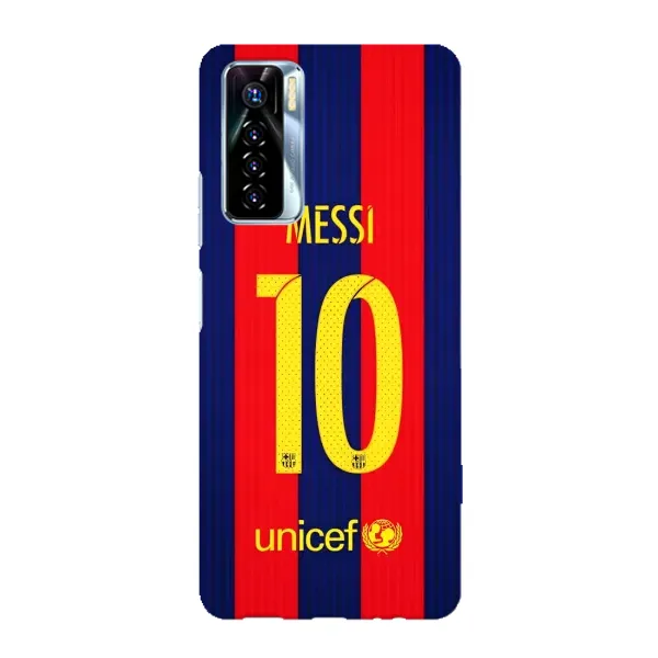 Чохол з принтом «Messi Barca 10» для TECNO Camon 17 Pro