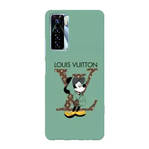 Чохли Луі Вітон для TECNO Camon 17 Pro (AlphaPrint - LOUIS VUITTON) (Міккі Маус LV)