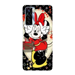 Чохол Disney Mouse TECNO Camon 17 Pro (PREMIUMPrint) (Мінні peace)