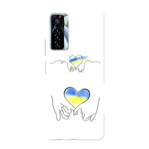 Чохол для Патріота України TECNO Camon 17 Pro - (AlphaPrint) (Мир Україні)