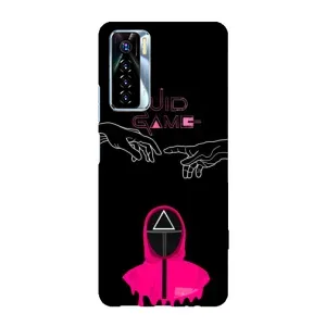 Чохол Гра в кальмара для TECNO Camon 17 Pro (Мінімалізм Гра кальмара)