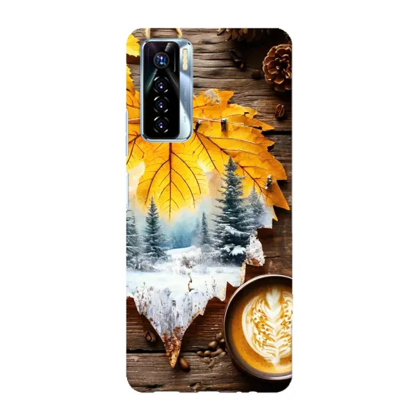 Чохол з принтом «Осінньо-зимова кава» для TECNO Camon 17 Pro Чохол з принтом «Осінньо-зимова кава» для TECNO Camon 17 Pro