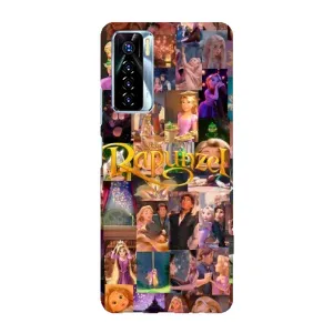 Чохол Рапунцель для TECNO Camon 17 Pro (Колаж Рапунцель)