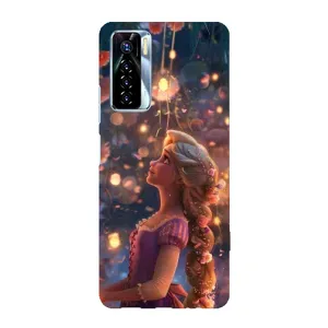 Чохол Рапунцель для TECNO Camon 17 Pro (Рапунцель ліхтарики)