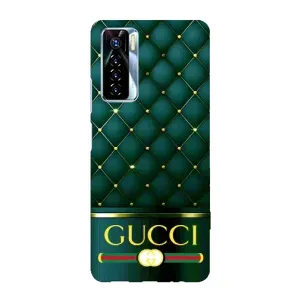 Чохли GUCCI для ТЕКНО Камон 17 Про (AlphaPrint) (Текстура Гуччі)