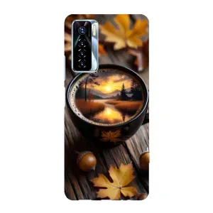 Чохол з принтом «Темна кава» для TECNO Camon 17 Pro