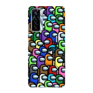 Чохли Амонг Ас для TECNO Camon 17 Pro (AlphaPrint) (Убитий)