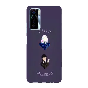 Чохли Венсдей на TECNO Camon 17 Pro Уенсдей (AlphaPrint) (Венздей і подруга)