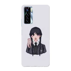 Чохли Венсдей на TECNO Camon 17 Pro Уенсдей (AlphaPrint) (Венздей і Річ)