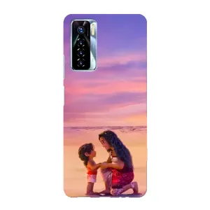 Чохол з мультфільмом Ваяна TECNO Camon 17 Pro (Маленька Ваяна)