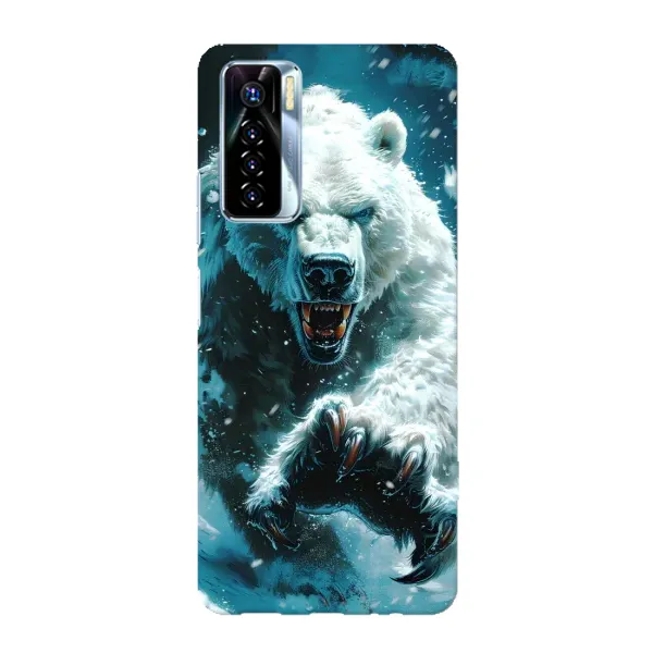 Чохол з принтом «Полярний ведмідь» для TECNO Camon 17 Pro Чохол з принтом «Полярний ведмідь» для TECNO Camon 17 Pro