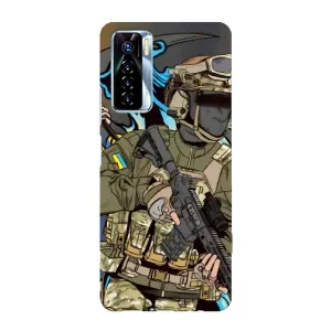 Чехлы с картинкой ЗСУ для TECNO Camon 17 Pro (AlphaPrint)