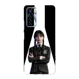 Чохли Венсдей на TECNO Camon 17 Pro Уенсдей (AlphaPrint) (W-Wednesday)