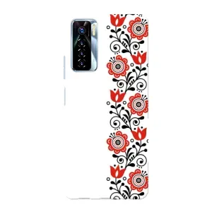 Чохол для Патріота України TECNO Camon 17 Pro - (AlphaPrint) (Яскрава вишиванка)