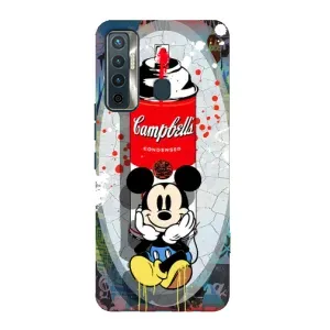 Чохол Disney Mouse TECNO Camon 17 (PREMIUMPrint) (Американський Маус)