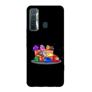 Чохли Амонг Ас для TECNO Camon 17 (AlphaPrint) (Амонг-ас)